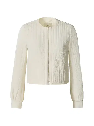 Soia & Kyo Women's Reita Floral Quilted Bomber Jacket | Thumbnail 1 Soia & Kyo Women's Reita Floral Quilted Bomber Jacket | Thumbnail 1