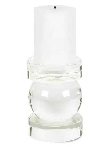 Tizo Clear Crystal Sphere Candleholder - Clear Medium | Thumbnail 1 Tizo Clear Crystal Sphere Candleholder - Clear Medium | Thumbnail 1