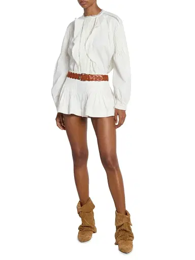 Isabel Marant Women's Edena Braided Leather Belt - Natural | Thumbnail 2 Isabel Marant Women's Edena Braided Leather Belt - Natural | Thumbnail 2