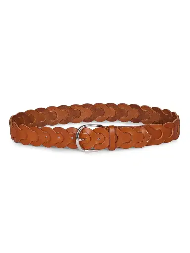 Isabel Marant Women's Edena Braided Leather Belt - Natural | Thumbnail 1 Isabel Marant Women's Edena Braided Leather Belt - Natural | Thumbnail 1