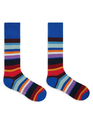 Paul Smith Men's Variety 3-Pack Striped Socks | Thumbnail 2 Paul Smith Men's Variety 3-Pack Striped Socks | Thumbnail 2