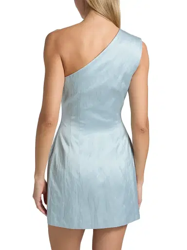 A.L.C. Women's Naya One-Shoulder Minidress - Marine Layer - Size 14 | Thumbnail 5 A.L.C. Women's Naya One-Shoulder Minidress - Marine Layer - Size 14 | Thumbnail 5