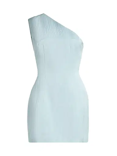 A.L.C. Women's Naya One-Shoulder Minidress - Marine Layer - Size 14 | Thumbnail 1 A.L.C. Women's Naya One-Shoulder Minidress - Marine Layer - Size 14 | Thumbnail 1