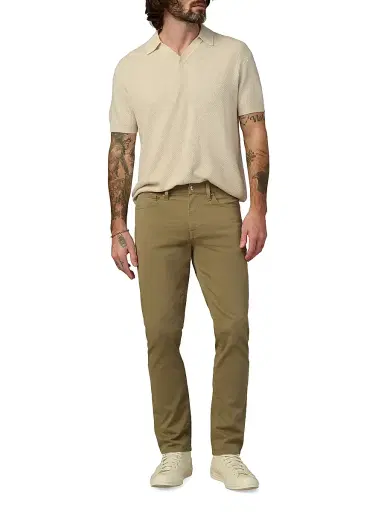 Joe's Jeans Men's Brixton Luxe Twill Straight-Leg Jeans - Seagrass | Thumbnail 2 Joe's Jeans Men's Brixton Luxe Twill Straight-Leg Jeans - Seagrass | Thumbnail 2