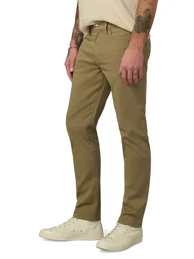 Joe's Jeans Men's Brixton Luxe Twill Straight-Leg Jeans - Seagrass | Thumbnail 3 Joe's Jeans Men's Brixton Luxe Twill Straight-Leg Jeans - Seagrass | Thumbnail 3