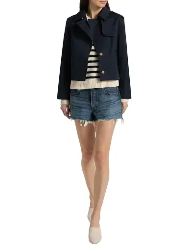 FRAME Women's The Hang Denim Shorts - Vida | Thumbnail 2 FRAME Women's The Hang Denim Shorts - Vida | Thumbnail 2