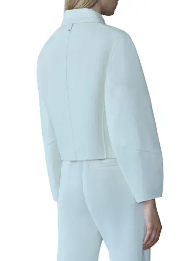 Mackage Women's Solana Wool Jacket - Cream - Size Medium | Thumbnail 4 Mackage Women's Solana Wool Jacket - Cream - Size Medium | Thumbnail 4
