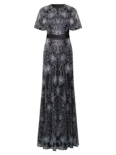 THEIA Women's Lavina Beaded Gown | Thumbnail 1 THEIA Women's Lavina Beaded Gown | Thumbnail 1