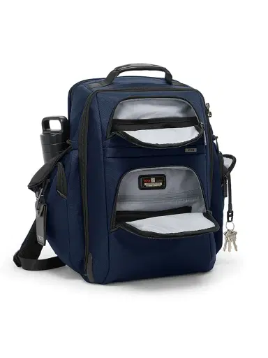 TUMI Men's Tumi Alpha Brief Pack - Navy | Thumbnail 4 TUMI Men's Tumi Alpha Brief Pack - Navy | Thumbnail 4