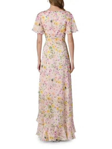 Shoshanna Women's Chauncey Floral Chiffon Maxi Dress - Multi | Thumbnail 3 Shoshanna Women's Chauncey Floral Chiffon Maxi Dress - Multi | Thumbnail 3
