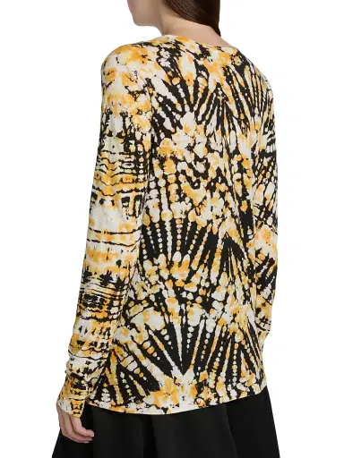 Proenza Schouler Women's Mia Tie-Dye Jersey Top - Sun Multi - Size XL | Thumbnail 5 Proenza Schouler Women's Mia Tie-Dye Jersey Top - Sun Multi - Size XL | Thumbnail 5