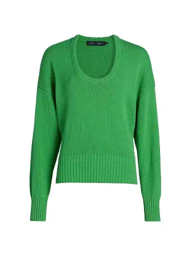 Proenza Schouler Women's Niccola Cotton Sweater | Thumbnail 1 Proenza Schouler Women's Niccola Cotton Sweater | Thumbnail 1