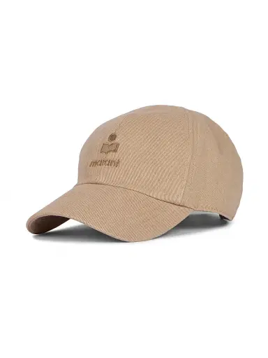 Isabel Marant Women's Tomas Logo Cotton Baseball Cap - Sahara | Thumbnail 1 Isabel Marant Women's Tomas Logo Cotton Baseball Cap - Sahara | Thumbnail 1
