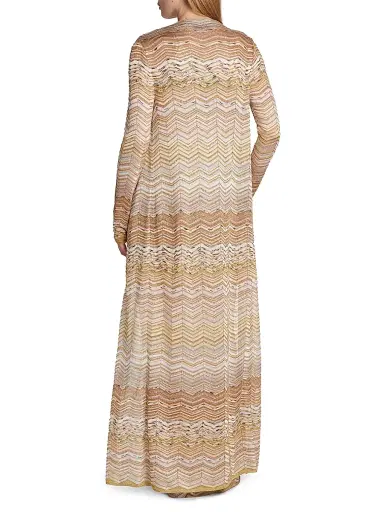 Missoni Women's Chevron Duster Cardigan | Thumbnail 5 Missoni Women's Chevron Duster Cardigan | Thumbnail 5