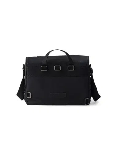 Prada Men's Canvas Shoulder Bag - Black | Thumbnail 6 Prada Men's Canvas Shoulder Bag - Black | Thumbnail 6
