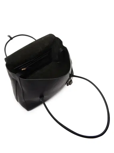 Tom Ford Women's Eclipse Large Leather Shoulder Bag - Black | Thumbnail 3 Tom Ford Women's Eclipse Large Leather Shoulder Bag - Black | Thumbnail 3