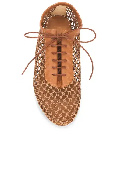 Staud Kit Lace Up Flat | Thumbnail 4 Staud Kit Lace Up Flat | Thumbnail 4