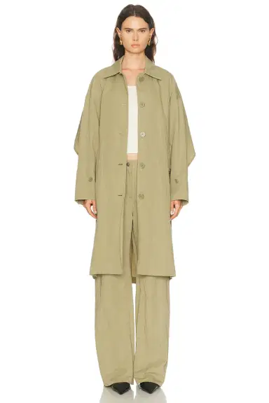 Helmut Lang Cape Trench Coat | Thumbnail 2 Helmut Lang Cape Trench Coat | Thumbnail 2