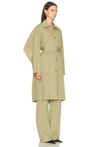 Helmut Lang Cape Trench Coat | Thumbnail 3 Helmut Lang Cape Trench Coat | Thumbnail 3
