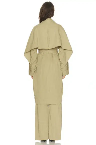 Helmut Lang Cape Trench Coat | Thumbnail 4 Helmut Lang Cape Trench Coat | Thumbnail 4
