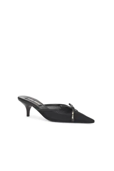 Miu Miu Modellerie Rete Mule | Thumbnail 2 Miu Miu Modellerie Rete Mule | Thumbnail 2