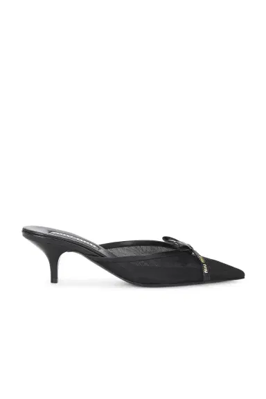 Miu Miu Modellerie Rete Mule | Thumbnail 1 Miu Miu Modellerie Rete Mule | Thumbnail 1