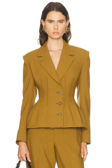 Jean Paul Gaultier Tailoring Wool Basque Jacket | Thumbnail 1 Jean Paul Gaultier Tailoring Wool Basque Jacket | Thumbnail 1