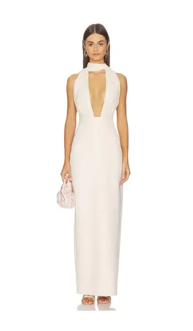 Misha The Capezza Silk Maxi Dress | Thumbnail 2 Misha The Capezza Silk Maxi Dress | Thumbnail 2