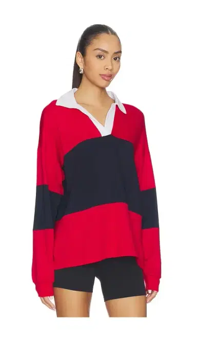 Splits59 Katie Fleece Rugby Pullover | Thumbnail 2 Splits59 Katie Fleece Rugby Pullover | Thumbnail 2
