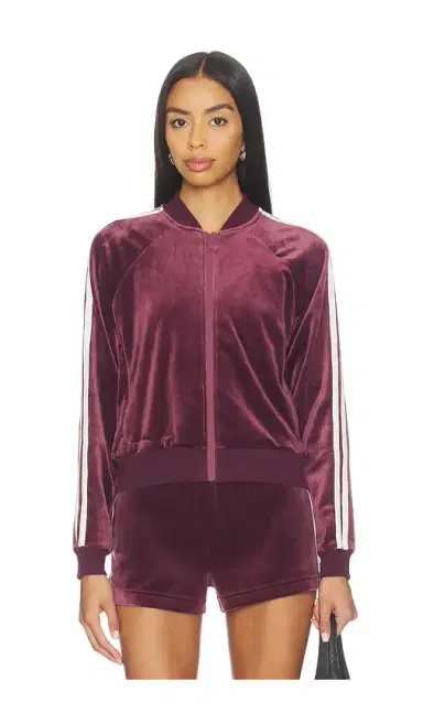 Splits59 Heritage Velour Bomber Jacket | Thumbnail 2 Splits59 Heritage Velour Bomber Jacket | Thumbnail 2