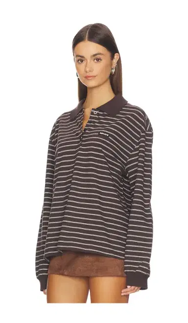 ROTATE Pique Longsleeve Polo | Thumbnail 2 ROTATE Pique Longsleeve Polo | Thumbnail 2