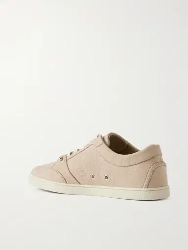 Christian Louboutin Chambelisneak Embellished Nubuck Sneakers - Men | Thumbnail 4 Christian Louboutin Chambelisneak Embellished Nubuck Sneakers - Men | Thumbnail 4