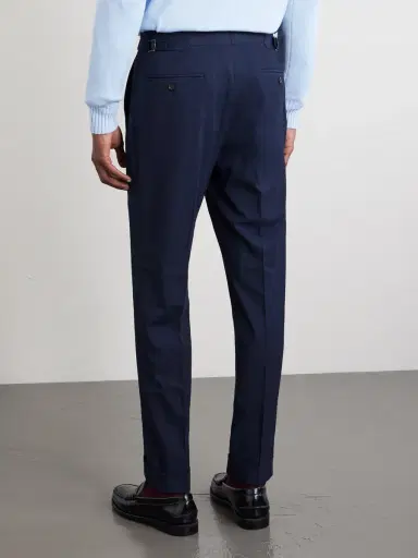 Polo Ralph Lauren Chester Straight-Leg Stretch-Canvas Suit Trousers - Men | Thumbnail 4 Polo Ralph Lauren Chester Straight-Leg Stretch-Canvas Suit Trousers - Men | Thumbnail 4
