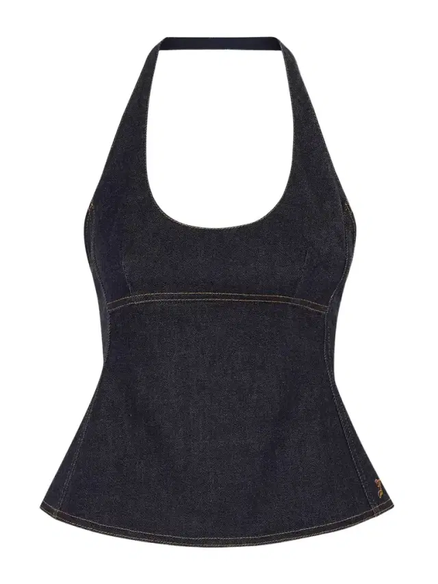 Lavoir Denim Halterneck Top Lavoir Denim Halterneck Top