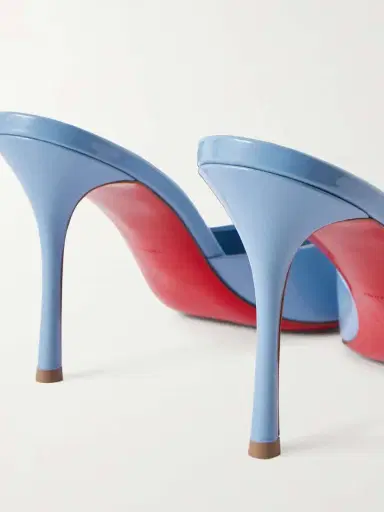 Christian Louboutin Me Dolly 85 Patent-leather Mules | Thumbnail 5 Christian Louboutin Me Dolly 85 Patent-leather Mules | Thumbnail 5