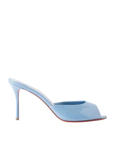 Christian Louboutin Me Dolly 85 Patent-leather Mules | Thumbnail 1 Christian Louboutin Me Dolly 85 Patent-leather Mules | Thumbnail 1