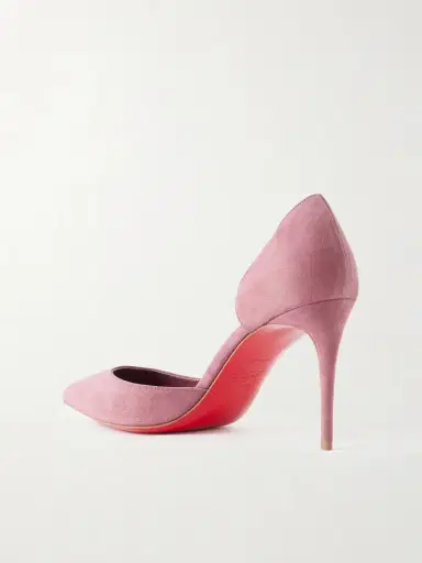 Christian Louboutin Iriza 85 Suede Pumps | Thumbnail 3 Christian Louboutin Iriza 85 Suede Pumps | Thumbnail 3