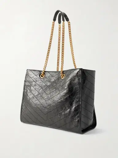 Saint Laurent Niki Small Crinkled-leather Tote | Thumbnail 4 Saint Laurent Niki Small Crinkled-leather Tote | Thumbnail 4