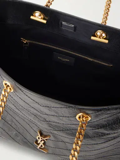 Saint Laurent Niki Small Crinkled-leather Tote | Thumbnail 6 Saint Laurent Niki Small Crinkled-leather Tote | Thumbnail 6