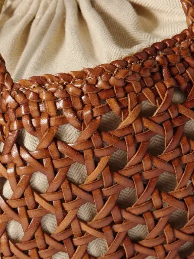 Dragon Diffusion Juventus Woven Leather Tote | Thumbnail 4 Dragon Diffusion Juventus Woven Leather Tote | Thumbnail 4