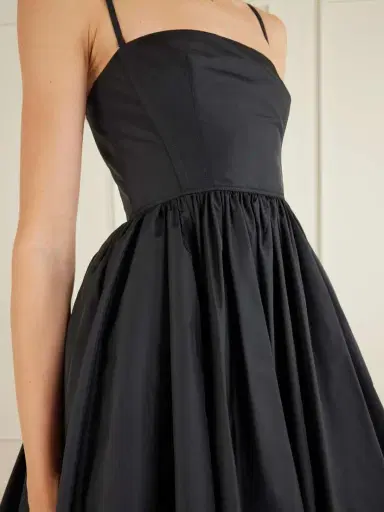 Alaïa Pleated Taffeta Bustier Mini Dress | Thumbnail 5 Alaïa Pleated Taffeta Bustier Mini Dress | Thumbnail 5