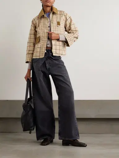 Barbour Mackworth Corduroy-trimmed Checked Cotton Jacket | Thumbnail 2 Barbour Mackworth Corduroy-trimmed Checked Cotton Jacket | Thumbnail 2