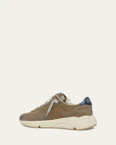 Golden Goose Running Sole Mixed Leather Sneakers | Thumbnail 4 Golden Goose Running Sole Mixed Leather Sneakers | Thumbnail 4