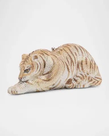 Judith Leiber Couture Wildcat Golden Cub Crystal Clutch Bag | Thumbnail 5 Judith Leiber Couture Wildcat Golden Cub Crystal Clutch Bag | Thumbnail 5