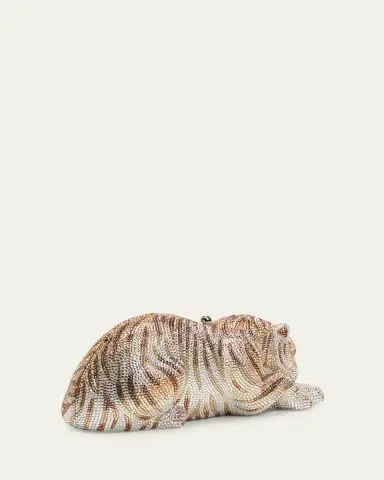 Judith Leiber Couture Wildcat Golden Cub Crystal Clutch Bag | Thumbnail 9 Judith Leiber Couture Wildcat Golden Cub Crystal Clutch Bag | Thumbnail 9
