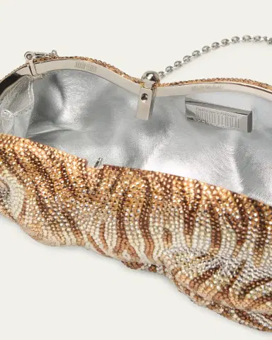 Judith Leiber Couture Wildcat Golden Cub Crystal Clutch Bag | Thumbnail 10 Judith Leiber Couture Wildcat Golden Cub Crystal Clutch Bag | Thumbnail 10