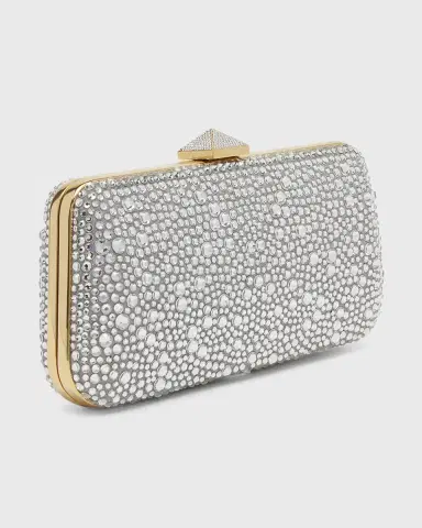 Valentino Garavani Carry Secrets Sparkling Rhinestones Clutch Bag | Thumbnail 3 Valentino Garavani Carry Secrets Sparkling Rhinestones Clutch Bag | Thumbnail 3