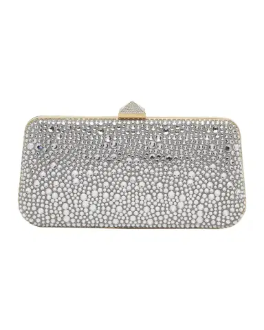 Valentino Garavani Carry Secrets Sparkling Rhinestones Clutch Bag | Thumbnail 1 Valentino Garavani Carry Secrets Sparkling Rhinestones Clutch Bag | Thumbnail 1