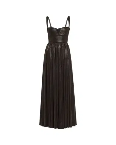 Retrofête Yvonna Metallic Sleeveless Dress | Thumbnail 1 Retrofête Yvonna Metallic Sleeveless Dress | Thumbnail 1