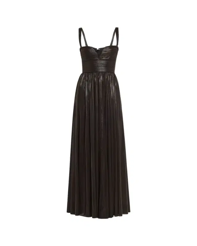Yvonna Metallic Sleeveless Dress Yvonna Metallic Sleeveless Dress